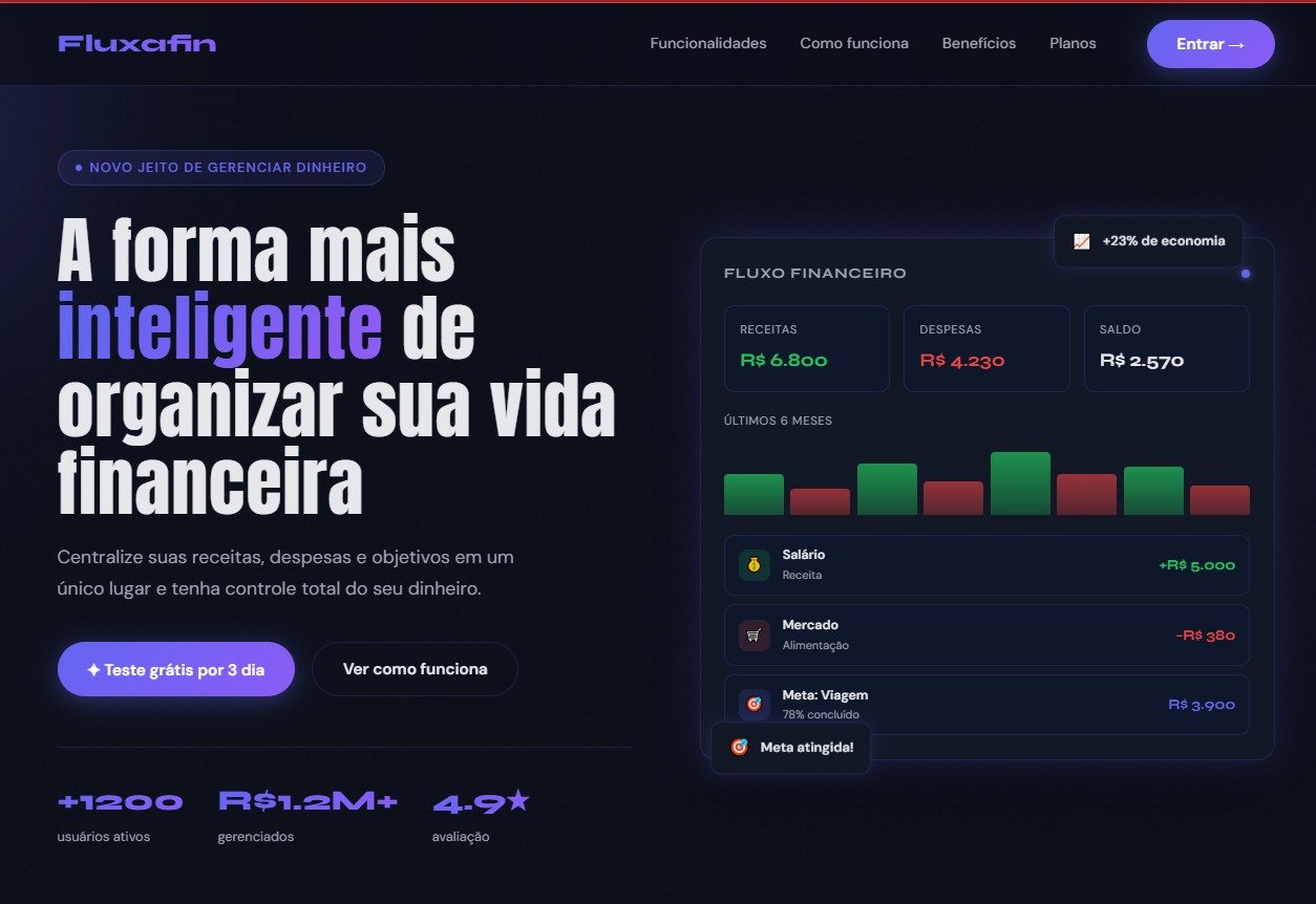 Sistema Financeiro Web — FluxaFin