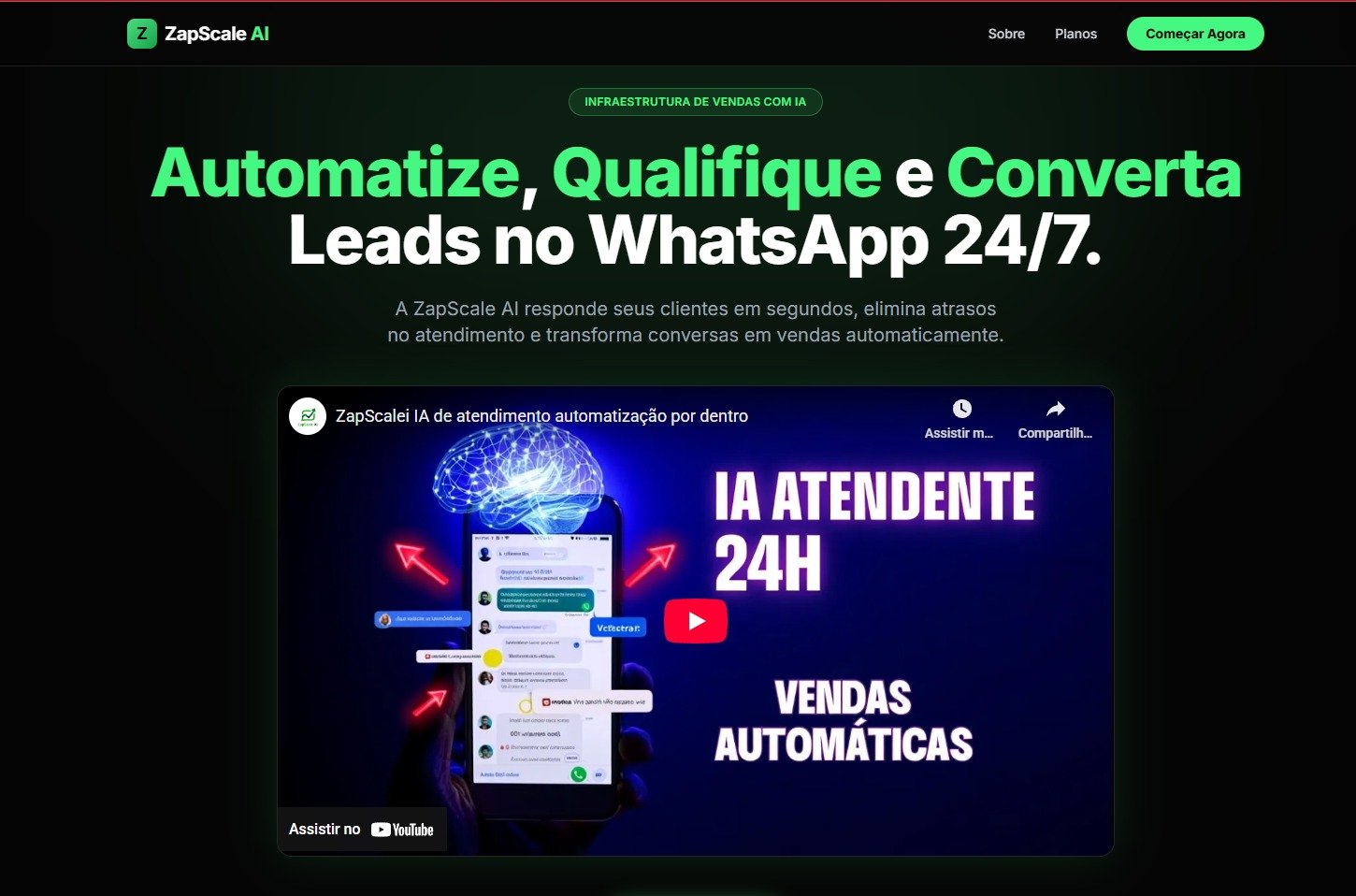 Landing Page / Página de Vendas